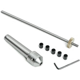 Pen Mandrel Simple Kit with Morse Taper MT2 for Woodturning Lathe.