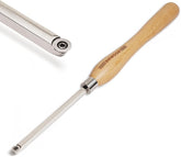 Carbide Finisher Chisel | 12mm Round TCT Blade | Precision Wood Lathe Tool