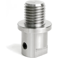 5/8" Shopsmith Female to 1" x 8TPI Male Thread Adaptor, Woodworking Lathe Headstock Spindle Adaptor with Two Nylon Washers. 5/8" Shopsmith Female to 1" x 8TPI Male Thread Adaptor, Woodworking Lathe Headstock Spindle Adaptor with Two Nylon Washers.