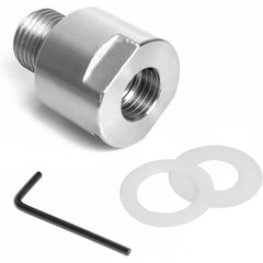 1" x 8TPI Female to 3/4"X16 TPI Male Thread Adaptor, Woodworking Lathe Headstock Spindle Adaptor with Two Nylon Washers. 1" x 8TPI Female to 3/4"X16 TPI Male Thread Adaptor, Woodworking Lathe Headstock Spindle Adaptor with Two Nylon Washers.
