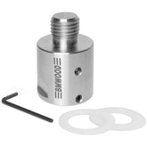 1-1/4" x 8TPI Female to 1" x 8TPI Male Thread Adaptor, Woodworking Lathe Headstock Spindle Adaptor with Two Nylon Washers.