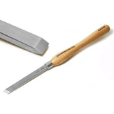 Cryo M2 HSS 25mm Skew Chisel | 15" Handle | Precision Wood Lathe Tool