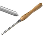 Cryo M2 HSS 1/2" Spindle Gouge with Beech Handle Length12-1/2", Woodlathe Chisels for Woodturning