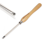 Carbide Radius Rougher Chisel | 11x11mm Arc TCT Blade | Contoured Woodturning