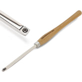 Carbide Tipped Rougher Chisel | 15x15mm Square TCT Blade | Wood Lathe Tool