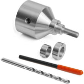 Bottle Stopper Chuck with 7mm Hole Drill Bit for use with 3/8" x 16tpi Bottle Stoppers with 1"x8TPI thread for lathe
