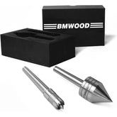 Woodlathe MT1 Centers Set, Live Center 1-1/4" Dia and Crown Drive Center 1/2" Dia