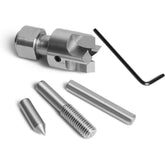 3pcs set 4 Prong Drive Centre with Interchangable Centre Points for CK & NCK chuck series, Compatible with chucks Super NOVA2, G3 Nova, Robert Sorby Patriot, Record Power SC3, Record Power SC4.