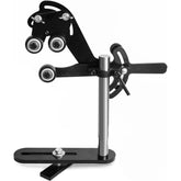 Lünette mit Mittelspindel für Drechselbank MC-FS5, Stabilisator mit drei Rädern und Zusatzklemmwerkzeug für Drechselbank.