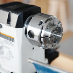 NCK-G3.75 3.75" 4 Jaw Key Self-Centering Chuck, Thread 1"X8TPI, with NCK-3.75Z-DJDD Dovetail Jaws, Wood Screw, Two Nylon Washers, T Handle Allen Key NCK-G3.75 3.75" 4 Jaw Key Self-Centering Chuck, Thread 1"X8TPI, with NCK-3.75Z-DJDD Dovetail Jaws, Wood Screw, Two Nylon Washers, T Handle Allen Key