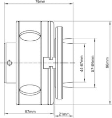 NCK-G3.75 3.75" 4 Jaw Key Self-Centering Chuck, Thread 1"X8TPI, with NCK-3.75Z-DJDD Dovetail Jaws, Wood Screw, Two Nylon Washers, T Handle Allen Key NCK-G3.75 3.75" 4 Jaw Key Self-Centering Chuck, Thread 1"X8TPI, with NCK-3.75Z-DJDD Dovetail Jaws, Wood Screw, Two Nylon Washers, T Handle Allen Key