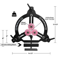 MC-FS8 Woodturning Steady Rest for 10inch and 12inch Swing Size Lathe for Spindle Woodturning.